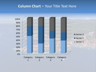 Panorama Building Island PowerPoint Template