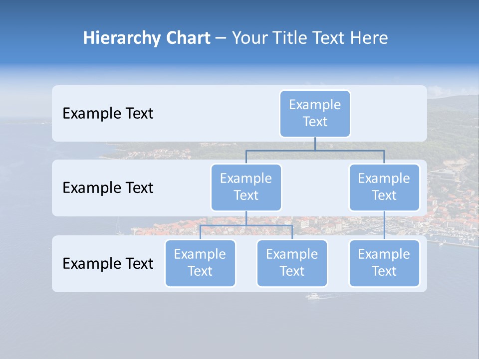Panorama Building Island PowerPoint Template