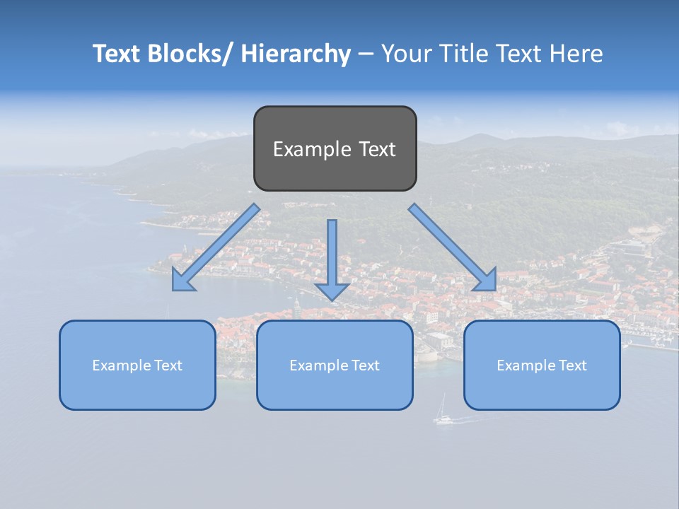 Panorama Building Island PowerPoint Template