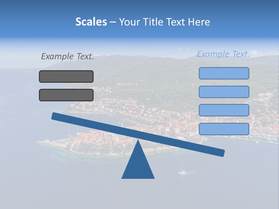Panorama Building Island PowerPoint Template