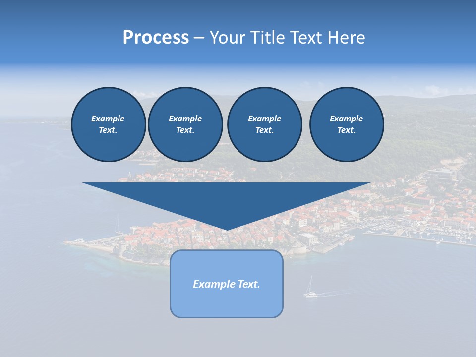 Panorama Building Island PowerPoint Template