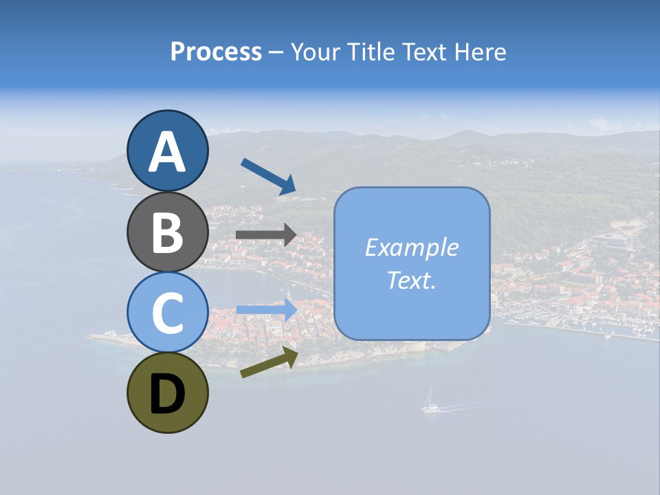Panorama Building Island PowerPoint Template