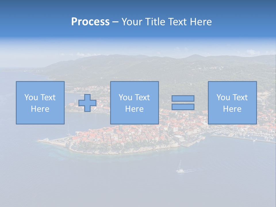 Panorama Building Island PowerPoint Template