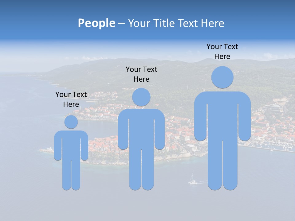 Panorama Building Island PowerPoint Template