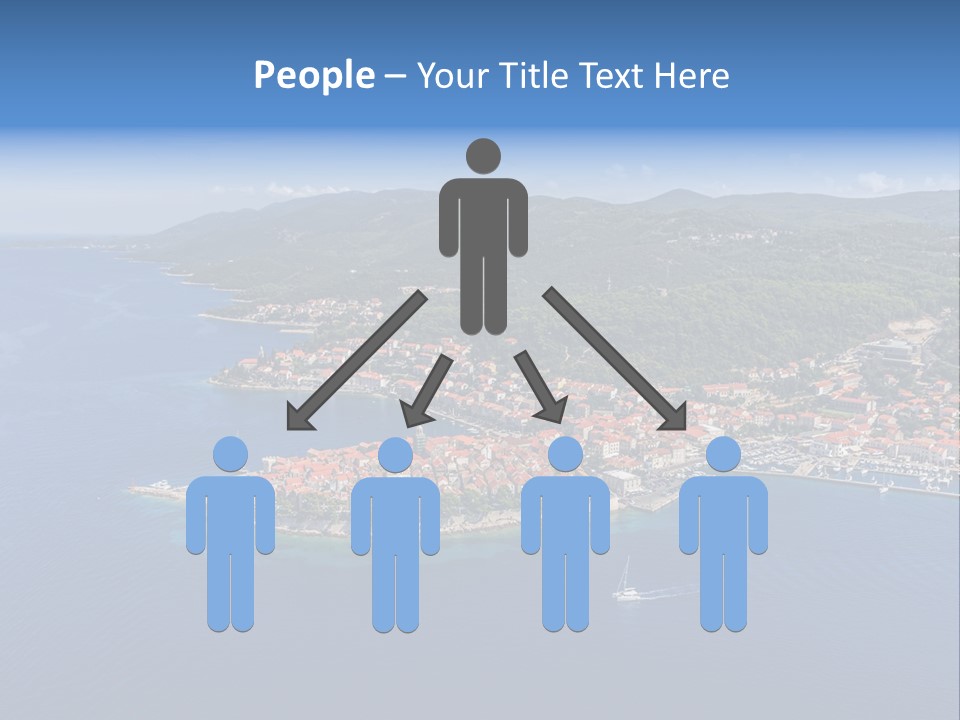 Panorama Building Island PowerPoint Template