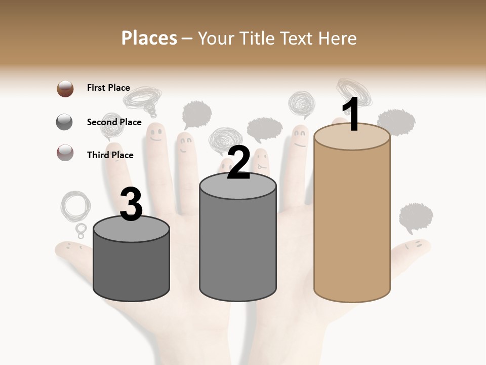Hug Hand Connect PowerPoint Template