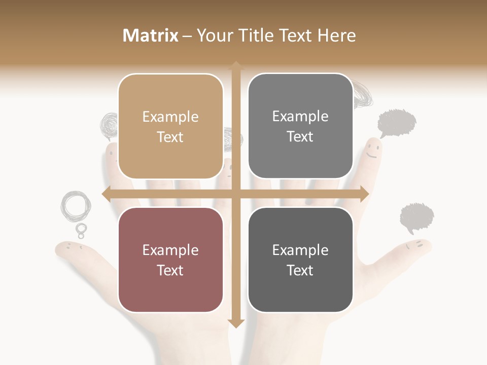 Hug Hand Connect PowerPoint Template