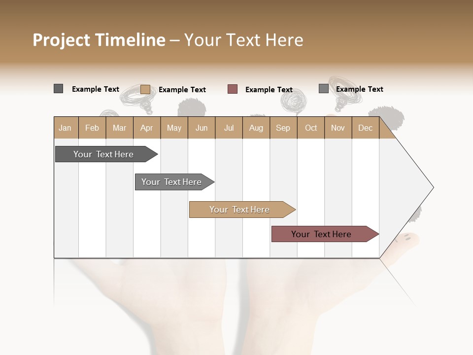 Hug Hand Connect PowerPoint Template