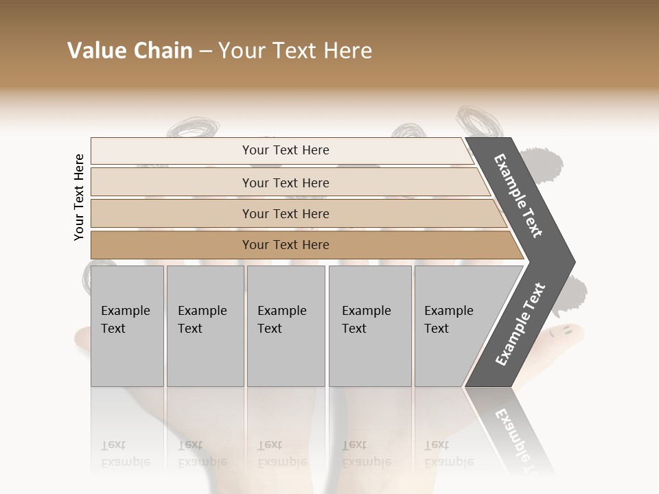 Hug Hand Connect PowerPoint Template