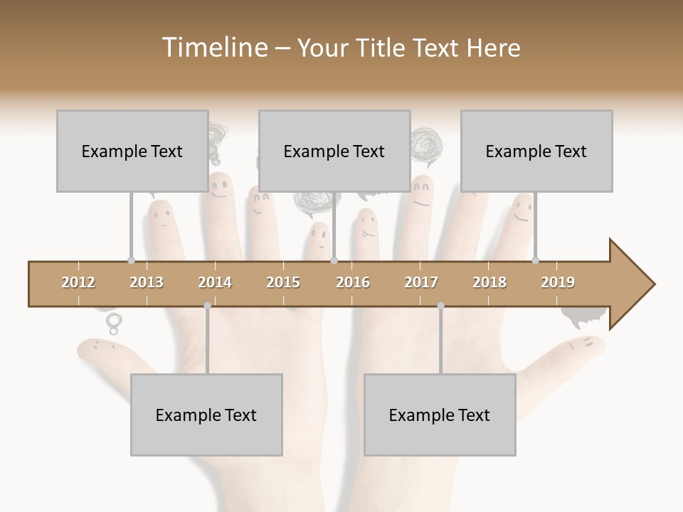 Hug Hand Connect PowerPoint Template
