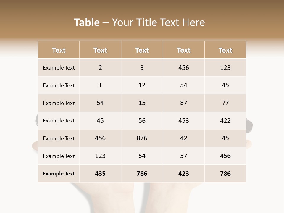 Hug Hand Connect PowerPoint Template