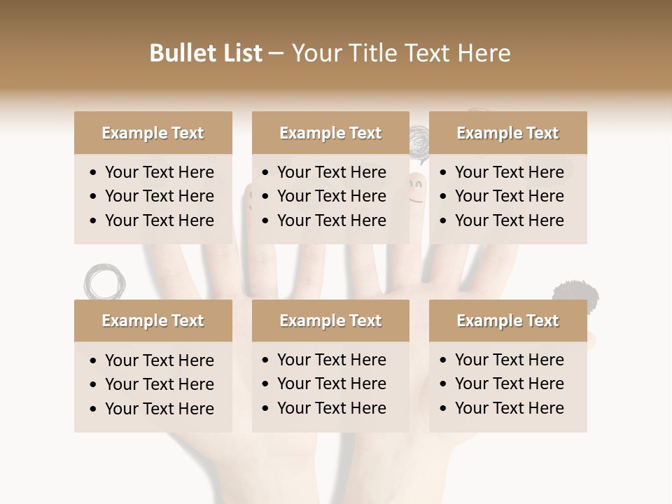 Hug Hand Connect PowerPoint Template