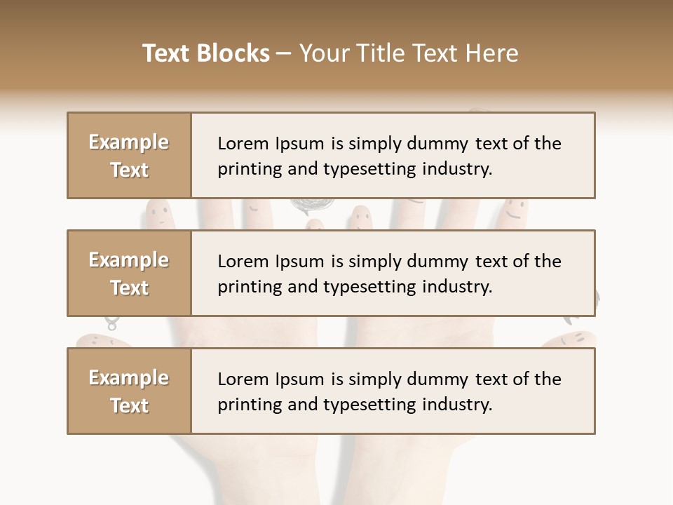 Hug Hand Connect PowerPoint Template