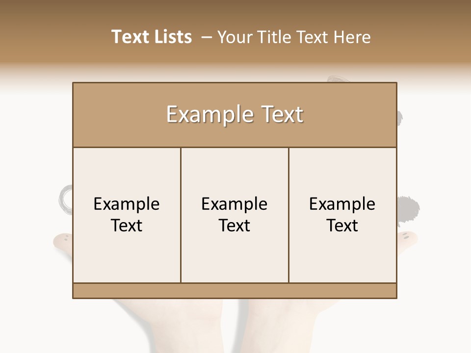 Hug Hand Connect PowerPoint Template