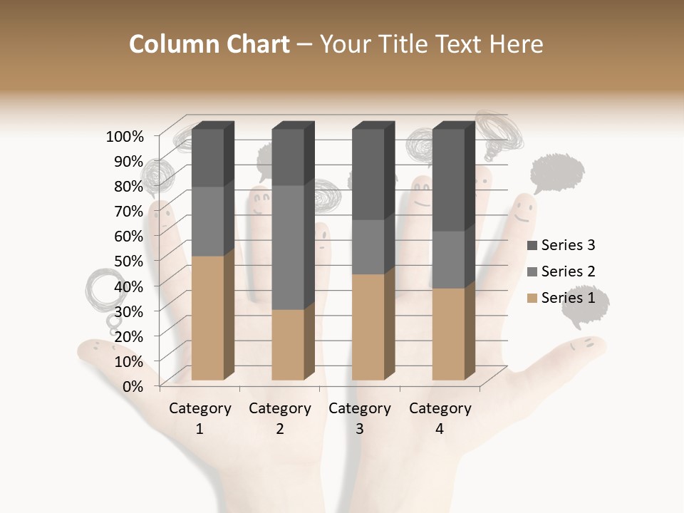 Hug Hand Connect PowerPoint Template