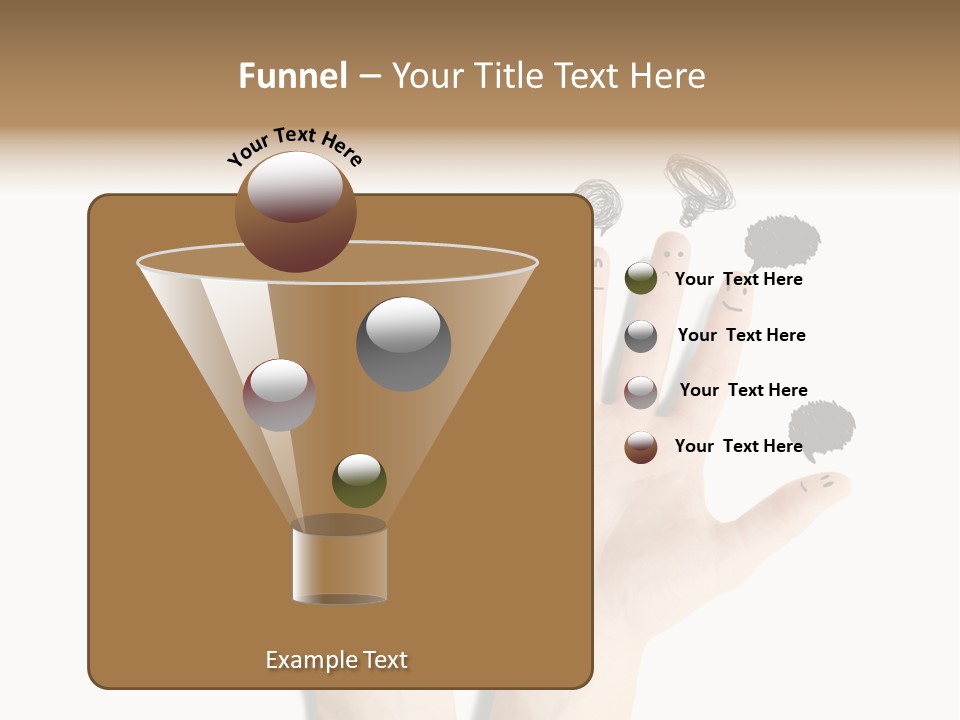 Hug Hand Connect PowerPoint Template
