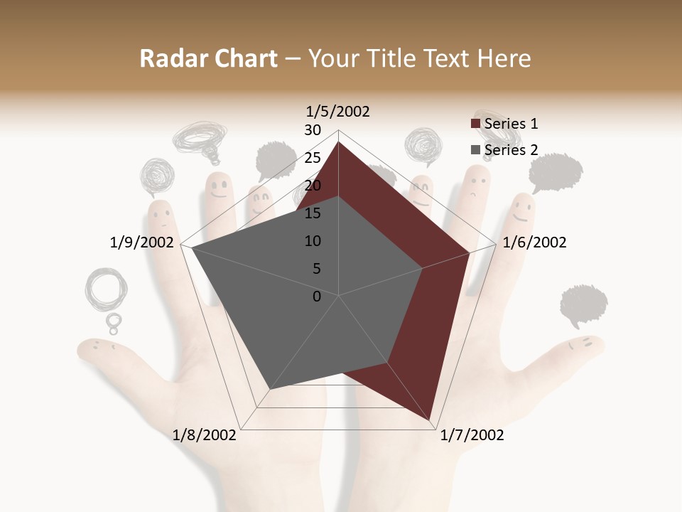 Hug Hand Connect PowerPoint Template