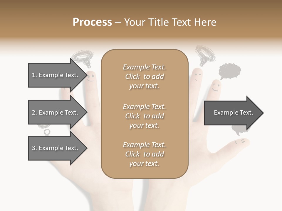 Hug Hand Connect PowerPoint Template