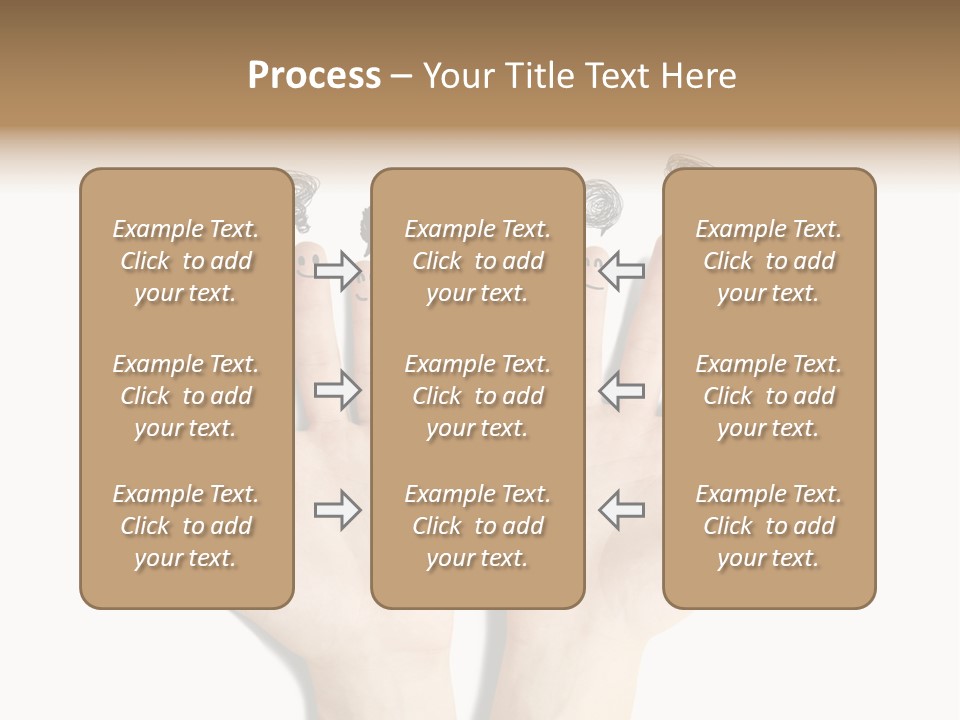 Hug Hand Connect PowerPoint Template