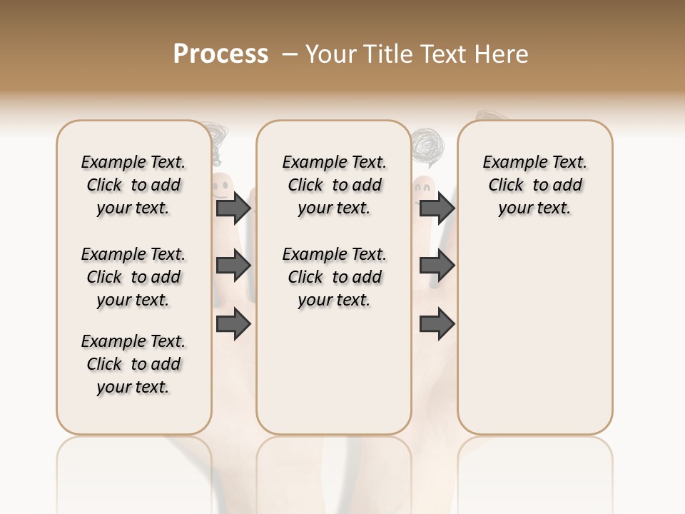 Hug Hand Connect PowerPoint Template