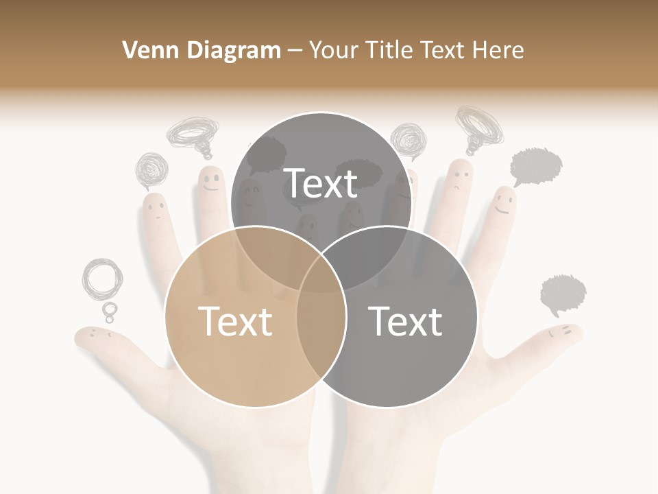 Hug Hand Connect PowerPoint Template