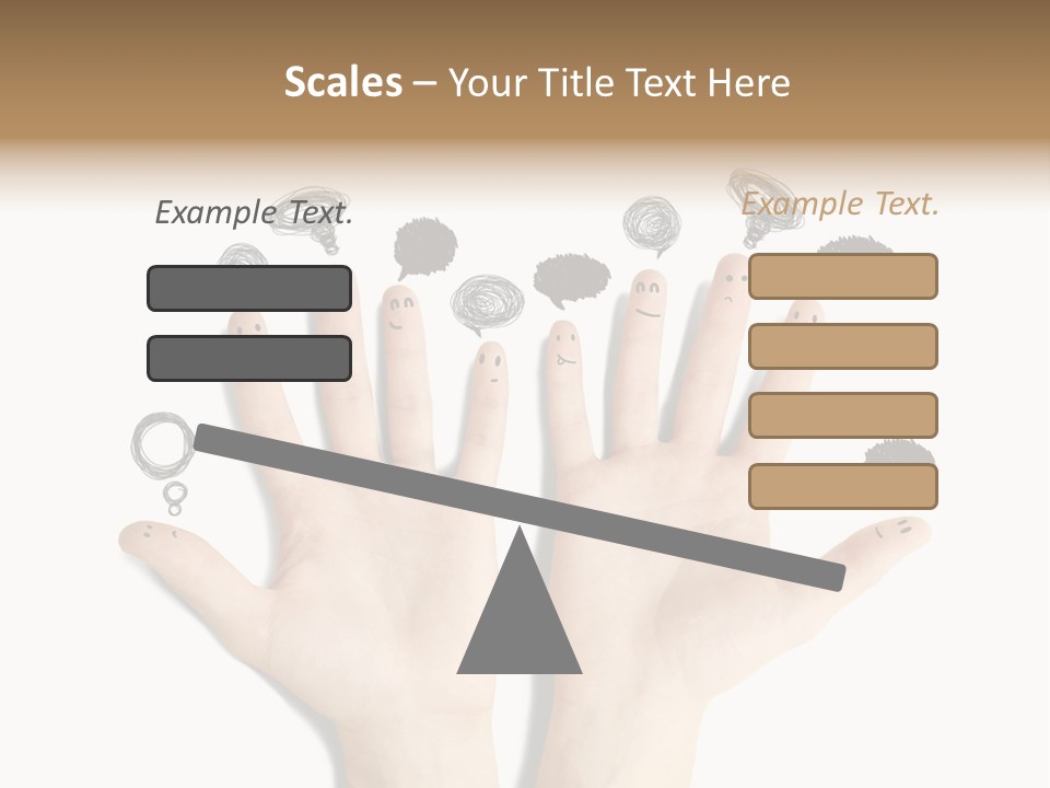 Hug Hand Connect PowerPoint Template