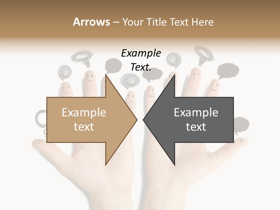 Hug Hand Connect PowerPoint Template