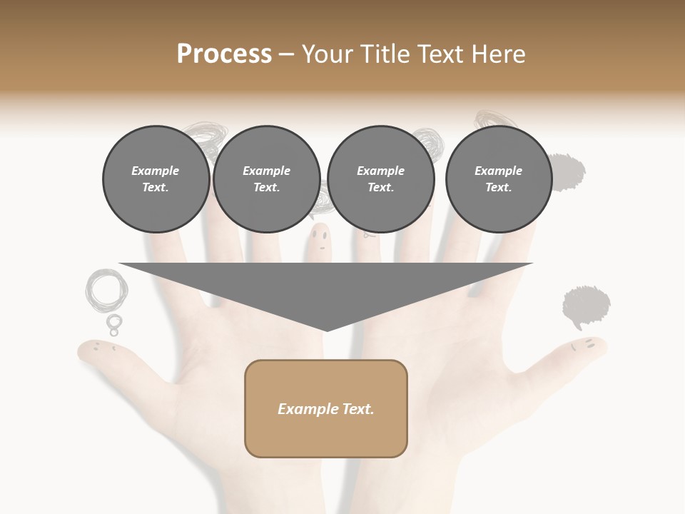 Hug Hand Connect PowerPoint Template