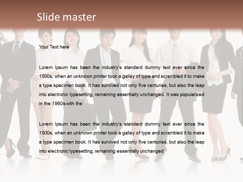 Businessteam Japan Studio PowerPoint Template