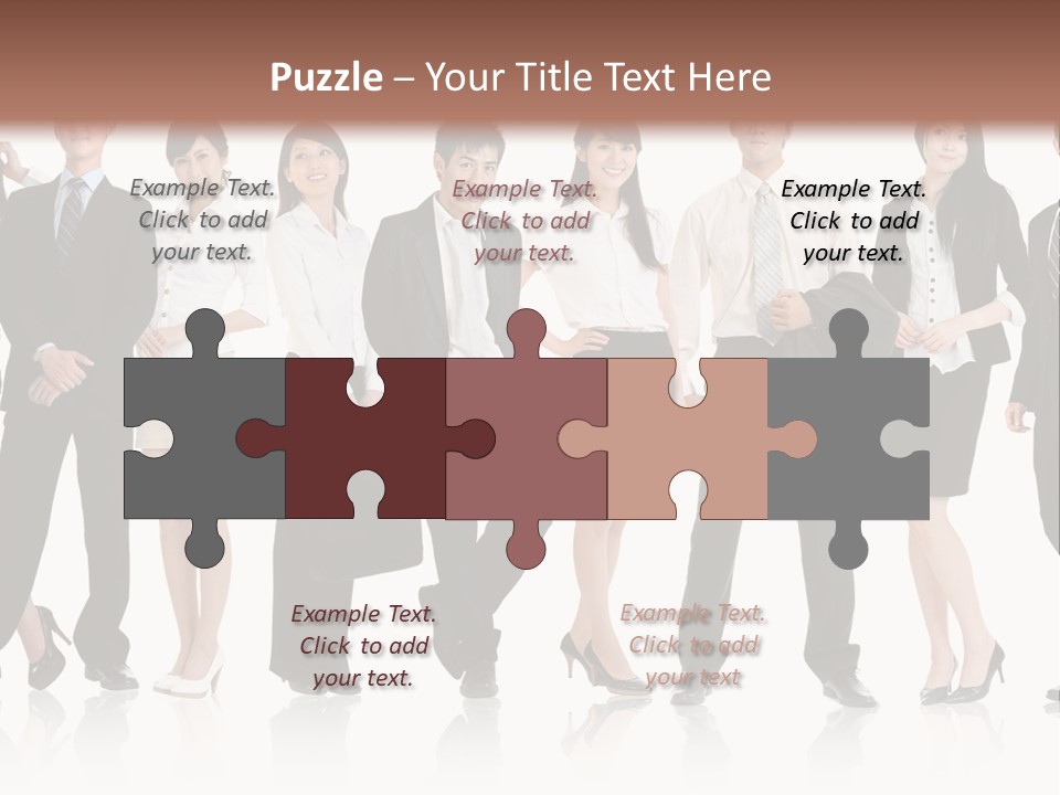 Businessteam Japan Studio PowerPoint Template