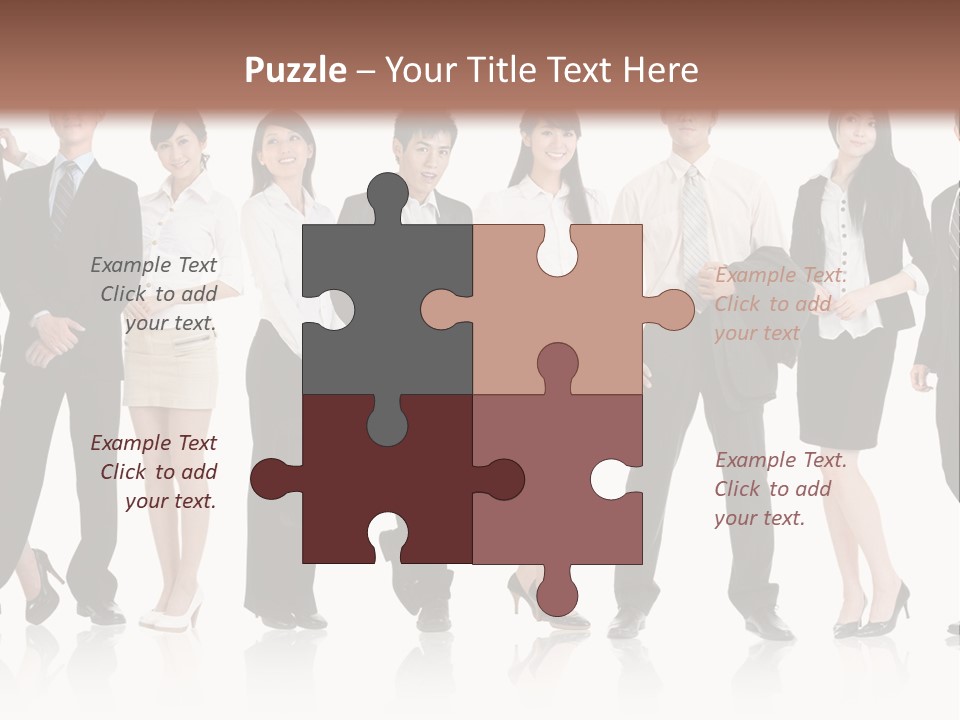 Businessteam Japan Studio PowerPoint Template