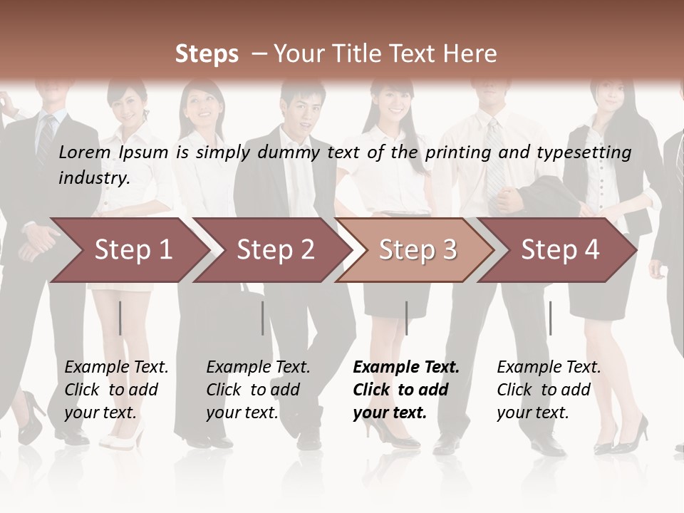 Businessteam Japan Studio PowerPoint Template