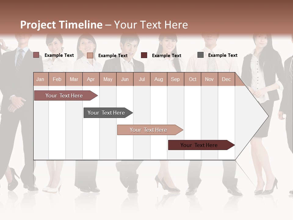 Businessteam Japan Studio PowerPoint Template