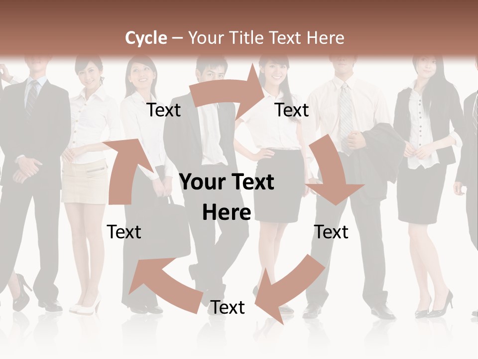 Businessteam Japan Studio PowerPoint Template