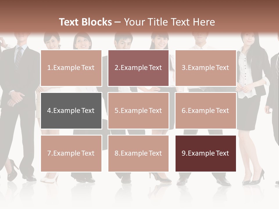 Businessteam Japan Studio PowerPoint Template