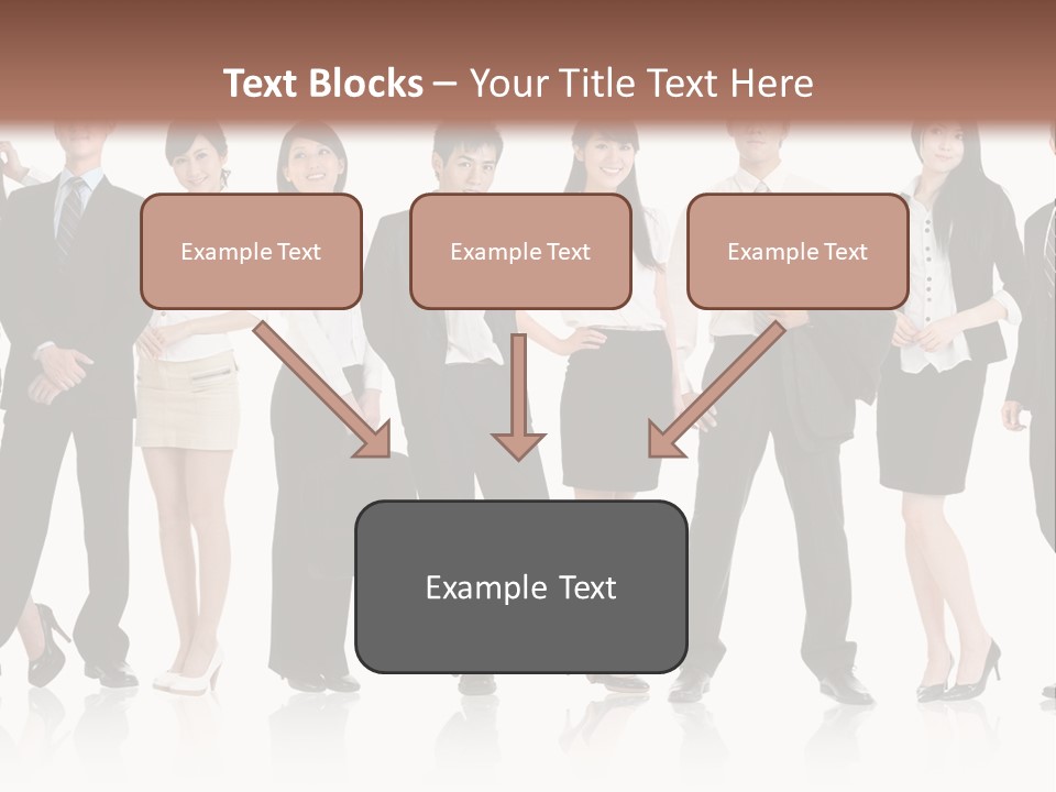 Businessteam Japan Studio PowerPoint Template