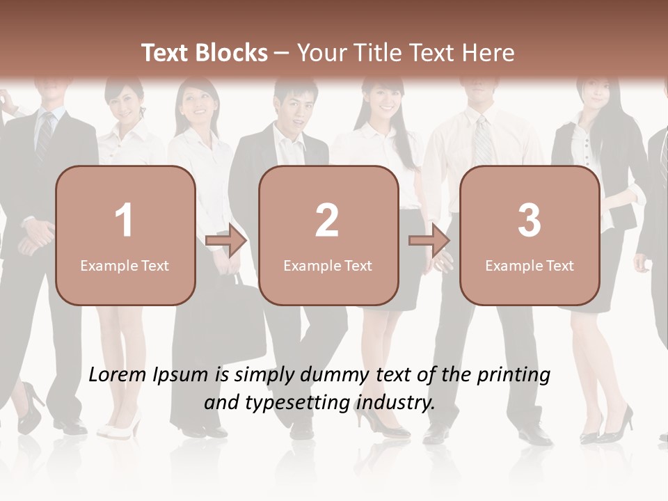 Businessteam Japan Studio PowerPoint Template