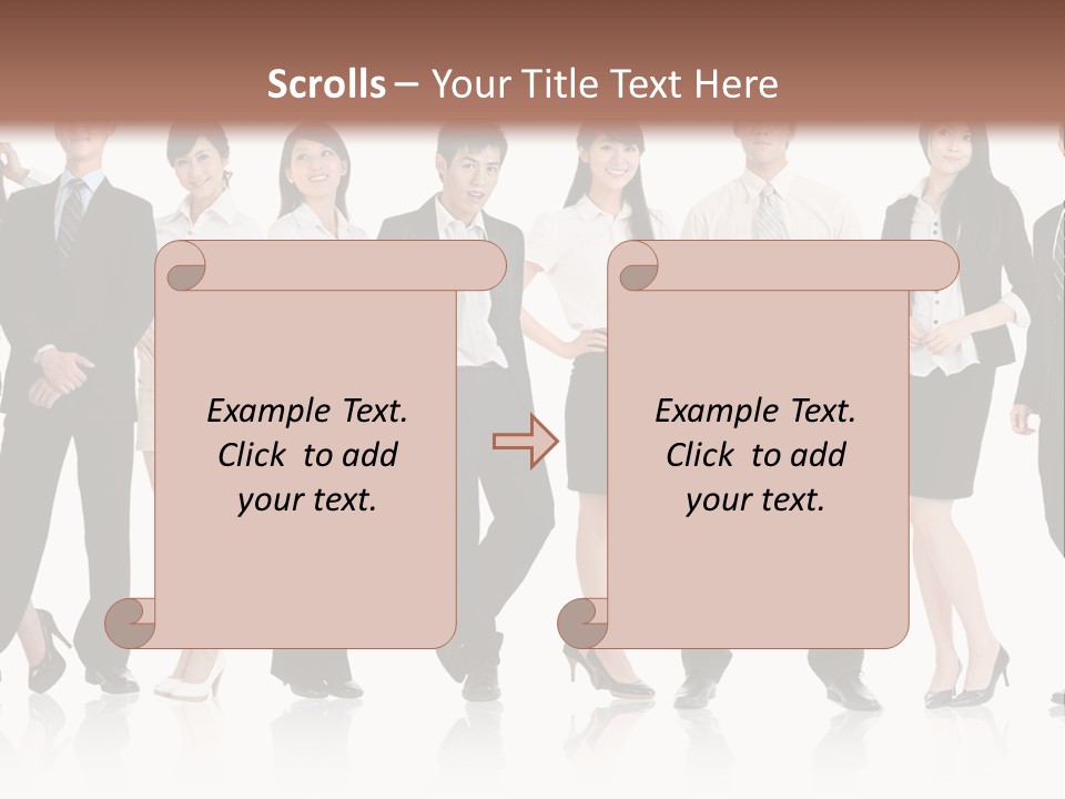 Businessteam Japan Studio PowerPoint Template