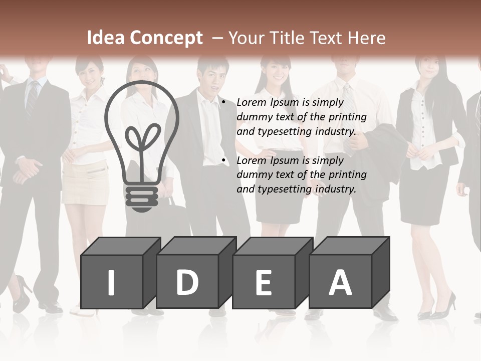 Businessteam Japan Studio PowerPoint Template