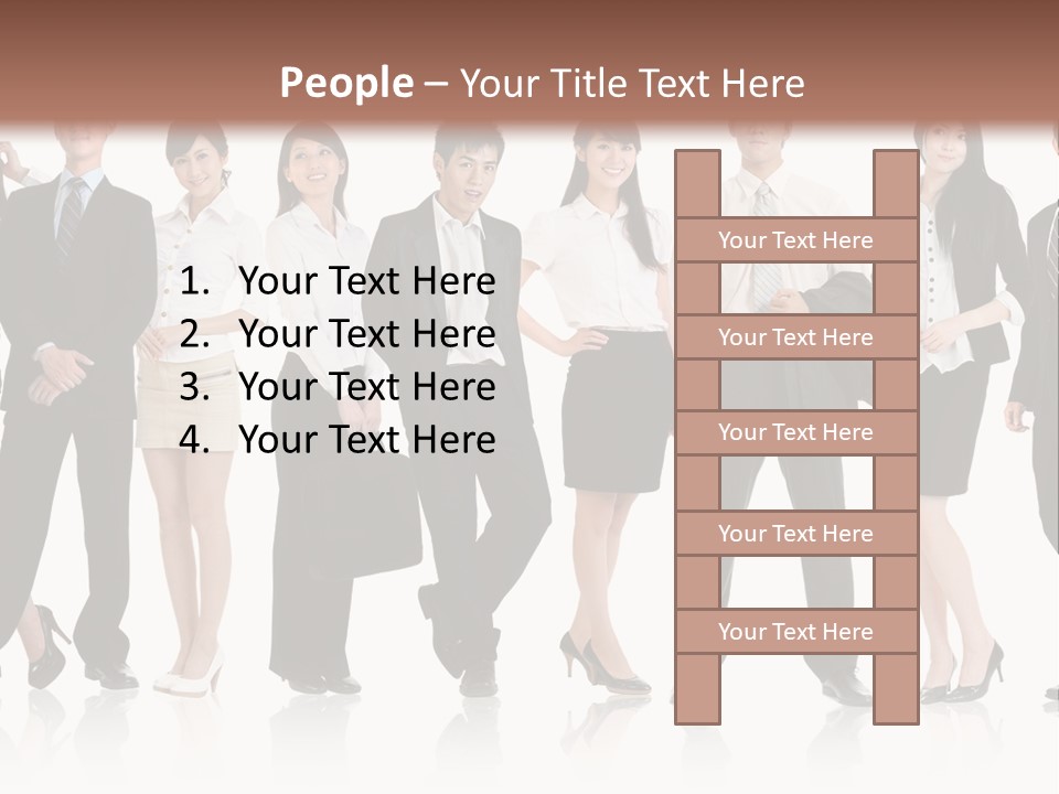 Businessteam Japan Studio PowerPoint Template