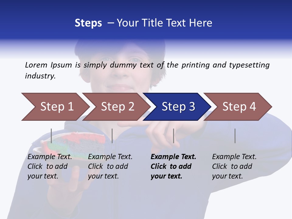 Sugar Teen Meal PowerPoint Template