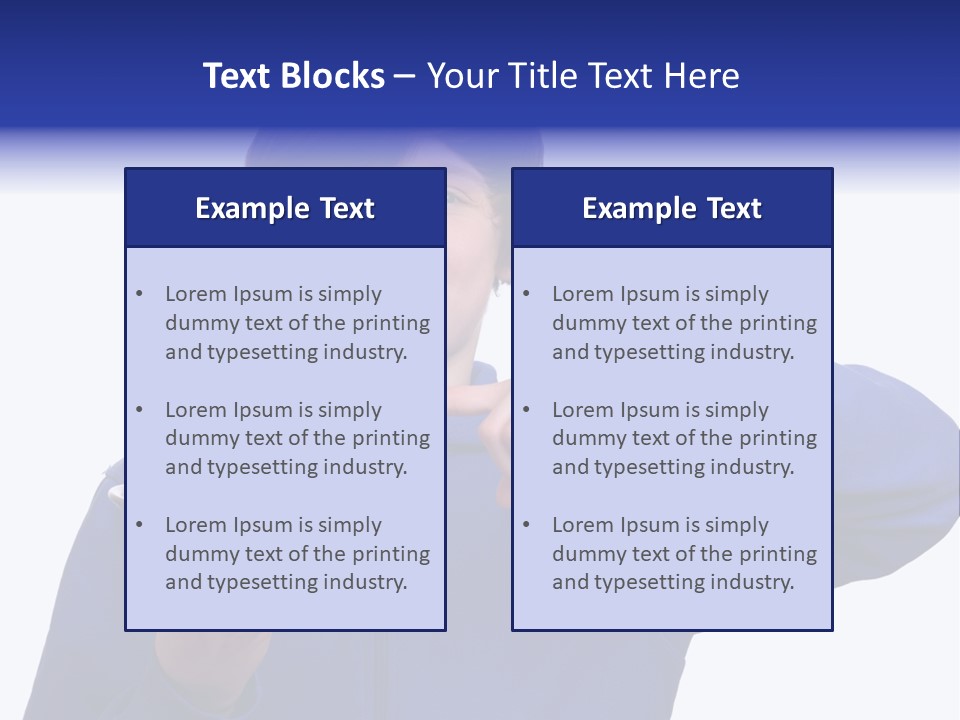 Sugar Teen Meal PowerPoint Template