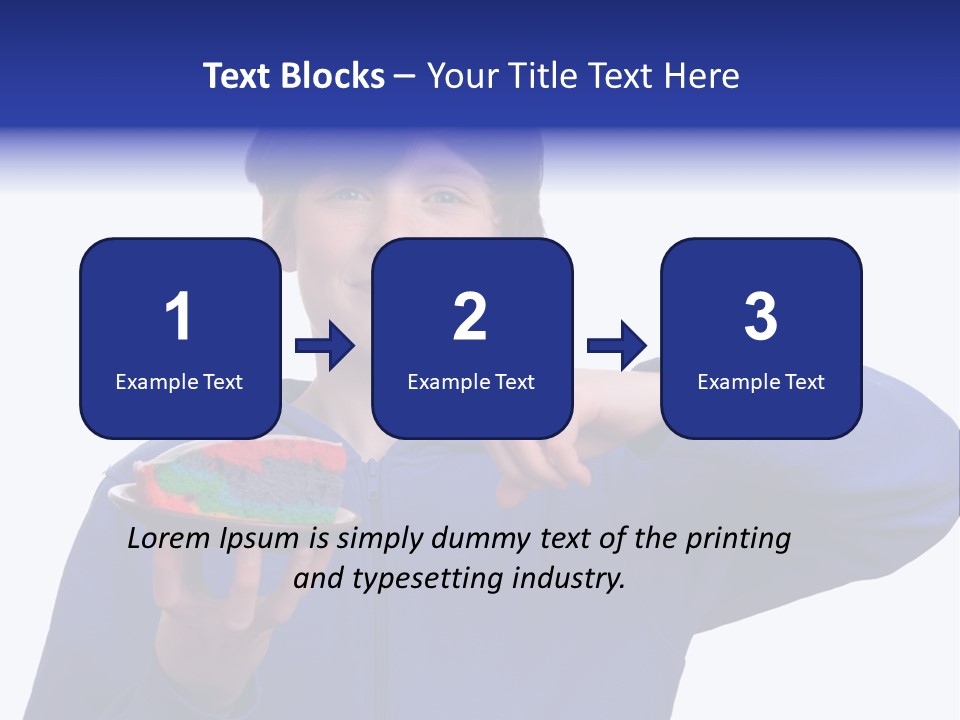 Sugar Teen Meal PowerPoint Template