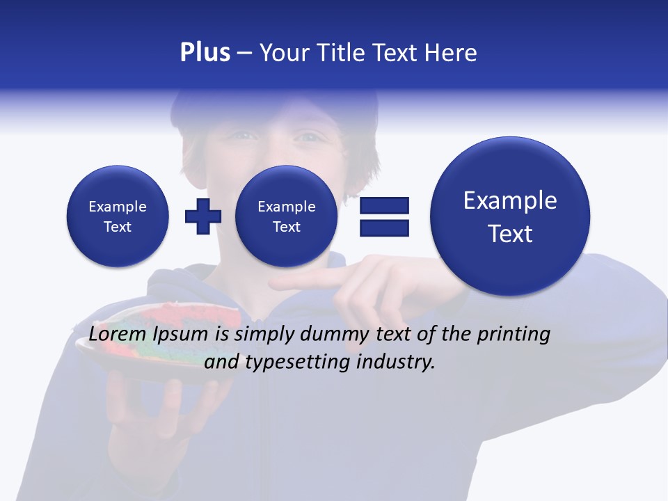 Sugar Teen Meal PowerPoint Template