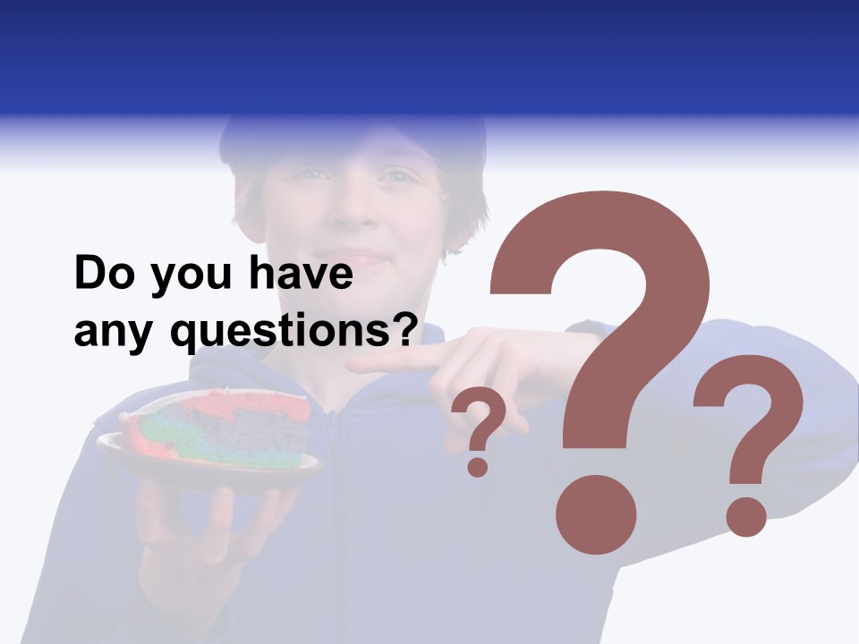 Sugar Teen Meal PowerPoint Template