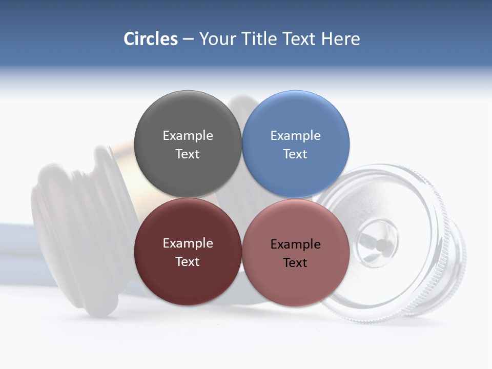 Lawyer Barrister Tribunal PowerPoint Template