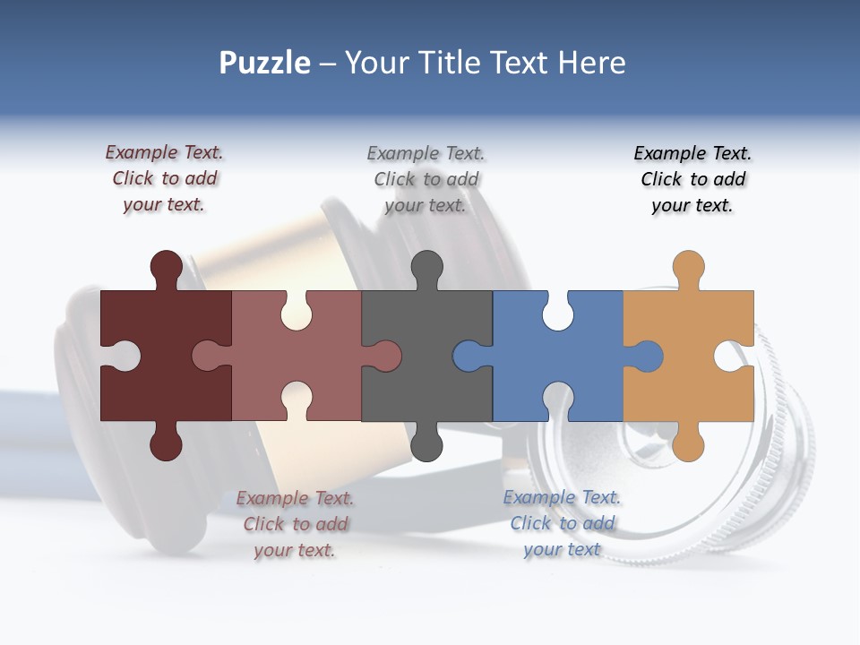 Lawyer Barrister Tribunal PowerPoint Template