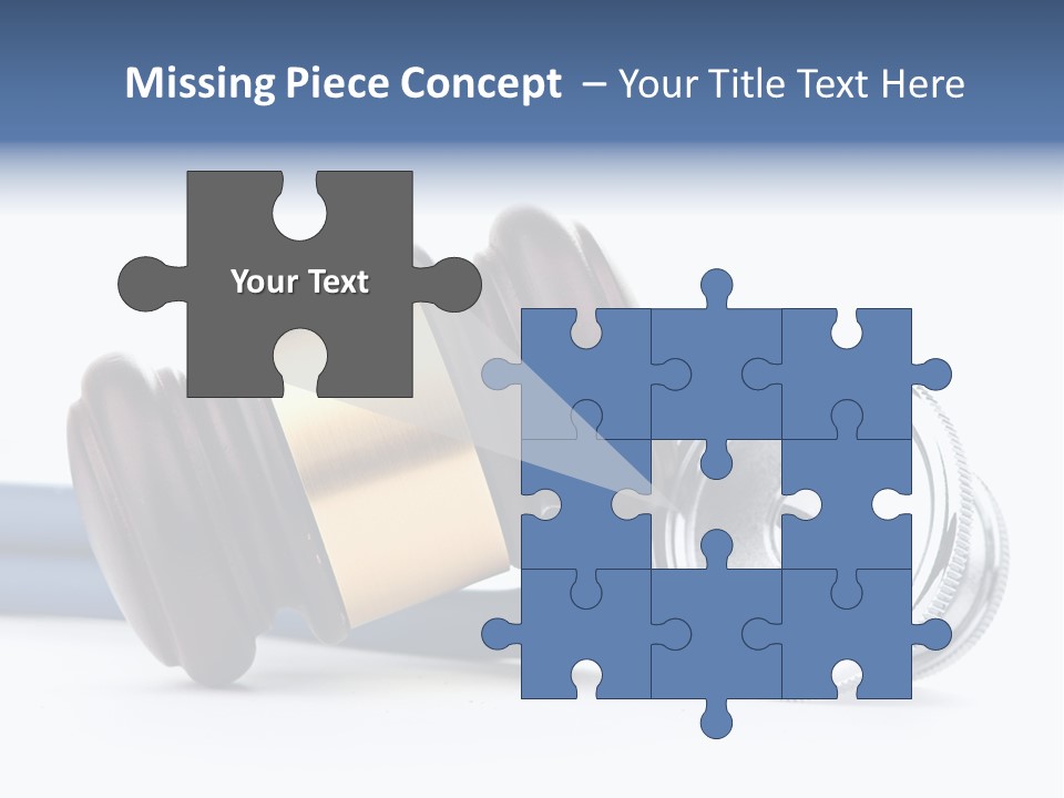 Lawyer Barrister Tribunal PowerPoint Template