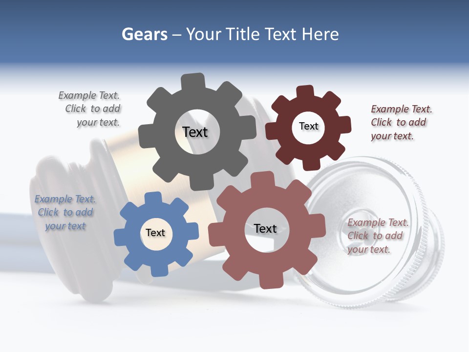 Lawyer Barrister Tribunal PowerPoint Template