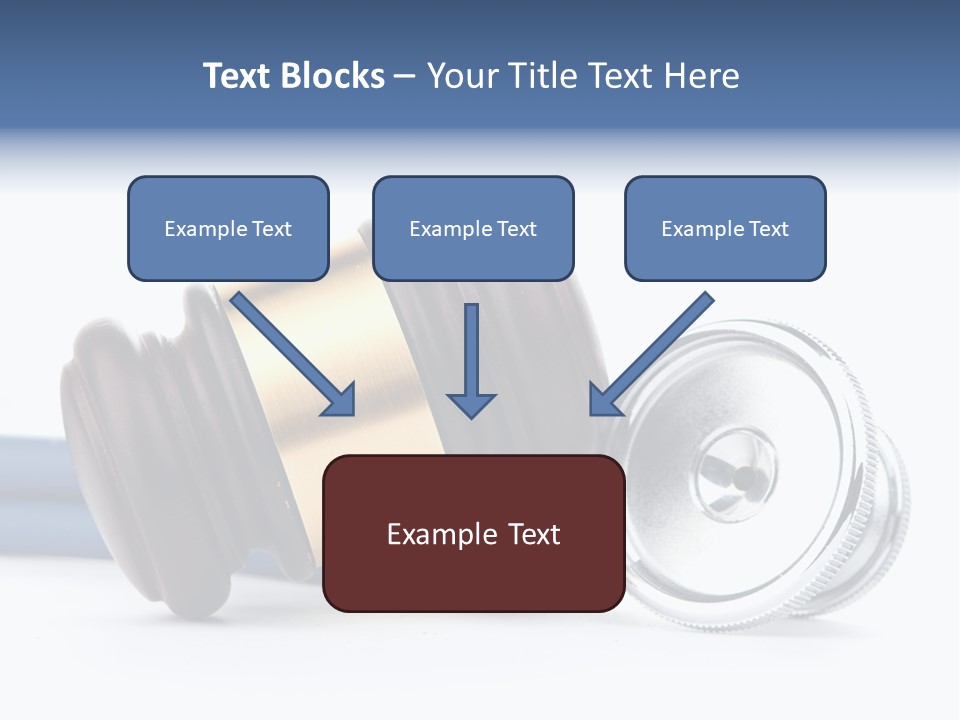 Lawyer Barrister Tribunal PowerPoint Template
